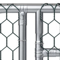 i.Pet 2x8x2m Walk In Chicken Coop Cage Rabbit Hutch Hen House