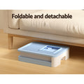 i.Pet Large Hooded Cat Litter Box Enclosed Foldable Blue w/Scoop