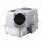 i.Pet Cat Litter Box Large Stainless Steel High Sided Odour