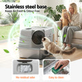 i.Pet Cat Litter Box Large Stainless Steel High Sided Odour