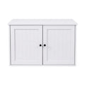i.Pet 80x53cm Cat Litter Box Enclosure Hidden Litter Tray Cabinet Furniture White