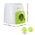 i.Pet 2-in-1 Interactive Dog Treat Dispenser Toy with 2 Balls Green