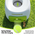 i.Pet Dog Ball Launcher Treat Dispenser 2 Balls Green