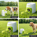 i.Pet Dog Ball Launcher Treat Dispenser 2 Balls Green