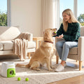 i.Pet Dog Ball Launcher Treat Dispenser 2 Balls Green