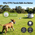 i.Pet Dog Ball Launcher Thrower 6 Balls 14/18/22m Black