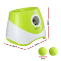i.Pet Dog Ball Launcher Thrower Green 6 Balls 3 6 9m