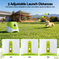 i.Pet Dog Ball Launcher Thrower Green 6 Balls 3 6 9m
