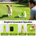 i.Pet Dog Ball Launcher Thrower Green 6 Balls 3 6 9m