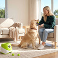 i.Pet Dog Ball Launcher Thrower Green 6 Balls 3 6 9m