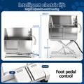 i.Pet 127cm Electric Dog Bath Tub Stainless Steel Grooming Wash