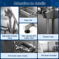 i.Pet 127cm Electric Dog Bath Tub Stainless Steel Grooming Wash