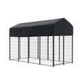 i.Pet Dog Kennel Extra Large Outdoor Metal Backyard Playpen House