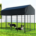 i.Pet Dog Kennel Extra Large Outdoor Metal Backyard Playpen House