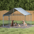 i.Pet Dog Kennel XL Large Outdoor Enclosure With Roof Pet Run Cage
