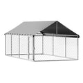 i.Pet Dog Kennel XL Large 2Mx4M Outdoor Pet Run Cage Enclosure