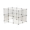 i.Pet Dog Playpen 20 Panel Foldable Metal Puppy Fence Enclosure
