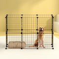 i.Pet Dog Playpen 20 Panel Foldable Metal Puppy Fence Enclosure