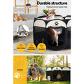 i.Pet Dog Playpen XL Enclosure Tent Crate Fence Pet