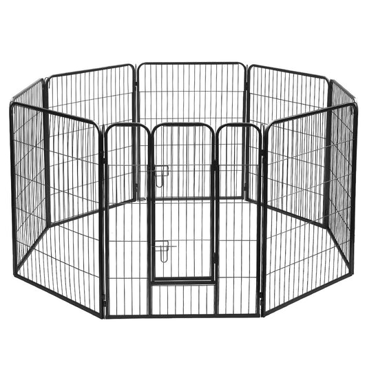 i.Pet 40" 8 Panel Dog Playpen Exercise Pen Fence Cage Enclosure