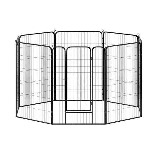 i.Pet Dog Playpen 8 Panel 48" Enclosure Cage Kennel Puppy Fence