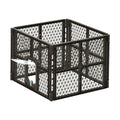 i.Pet Dog Playpen 4 Panel Plastic Pet Fence Enclosure Play Pen