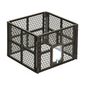 i.Pet Dog Playpen 4 Panel Plastic Pet Fence Enclosure Play Pen