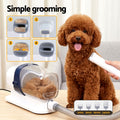 i.Pet Pet Grooming Kit Vacuum Dog Cat Hair Dryer Clipper Brushes