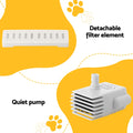 i.Pet 2.2L Automatic Pet Water Fountain Filter Dispenser Dog Cat
