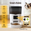 i.Pet Automatic Pet Feeder WiFi 3L Smart Food Dispenser Dog Cat