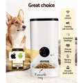 i.Pet Automatic Pet Feeder 6L WiFi Smart Dog Cat Food Dispenser Timer