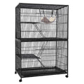 i.Pet Rabbit Cage Indoor Hutch Guinea Pig Bird Ferret Cat Hamster 142cm 4 Level