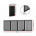 i.Pet Dog Gate Playpen Enclosure 4 Panels Pet Door Fence Wooden Play Pen Stair
