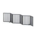 i.Pet 6 Panel Wooden Dog Playpen Pet Fence Enclosure
