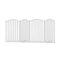 i.Pet Dog Playpen 4 Panel Wooden Pet Fence Enclosure