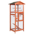 i.Pet Large Bird Cage 168cm Wooden Aviary Parrot Carrier XL