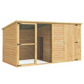 i.Pet Wooden Dog Kennel Extra Large 2.28M Outdoor House Bed