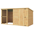 i.Pet Wooden Dog Kennel Extra Large 2.28M Outdoor House Bed