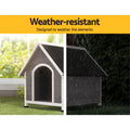 i.Pet Wooden Dog Kennel XL Large Weatherproof Outdoor Indoor House
