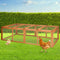 i.Pet Chicken Coop Rabbit Hutch 180cm Wooden XL Hen House Run Cage