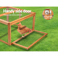 i.Pet Chicken Coop Rabbit Hutch 180cm Wooden XL Hen House Run Cage
