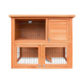 i.Pet Chicken Coop Rabbit Hutch 88x40x76cm Wooden Cage