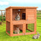 i.Pet Chicken Coop Rabbit Hutch 88x40x76cm Wooden Cage