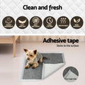 i.Pet Pet Training Pads 400pcs 60x60cm Grey Puppy Dog Toilet