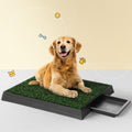 i.Pet Dog Training Pad Large Portable Grass With Tray 2 Mats