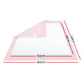 i.Pet Pet Training Pads 200pcs 60x60cm Pink Super Absorbent