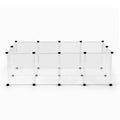 i.Pet Pet Dog Playpen 20 Panels with Baseboard DIY Enclosure Small Animal Rabbit Pen