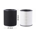 LUVIMO Pet Air Purifier Replacement Filter H13 HEPA w/ Activated Carbon Washable Pre-filter