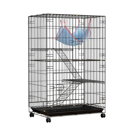i.Pet Rabbit Cage 100cm 3 Level Hutch Guinea Pig Ferret