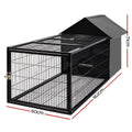 i.Pet Rabbit Cage Hutch 162x60cm Metal Enclosure